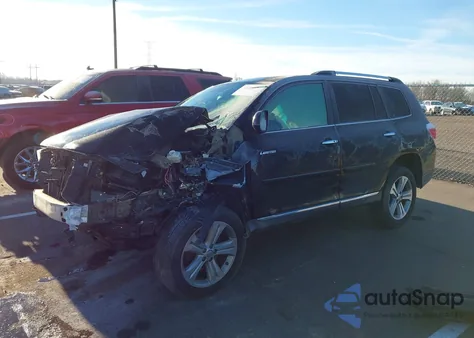 2012 Toyota Highlander Limited z USA, uszkodzony, nr VIN 5TDYK3EH0CS078678